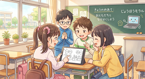 小学生向けホワイトボードアニメ教材
